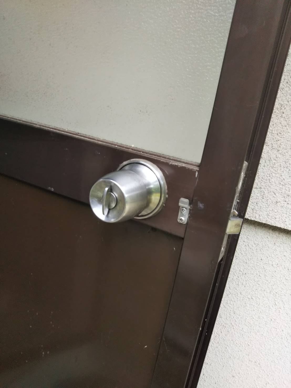 勝手口 ドアノブ 交換 ブログ ギャラリーパティオ Pattoリクシル マド本舗