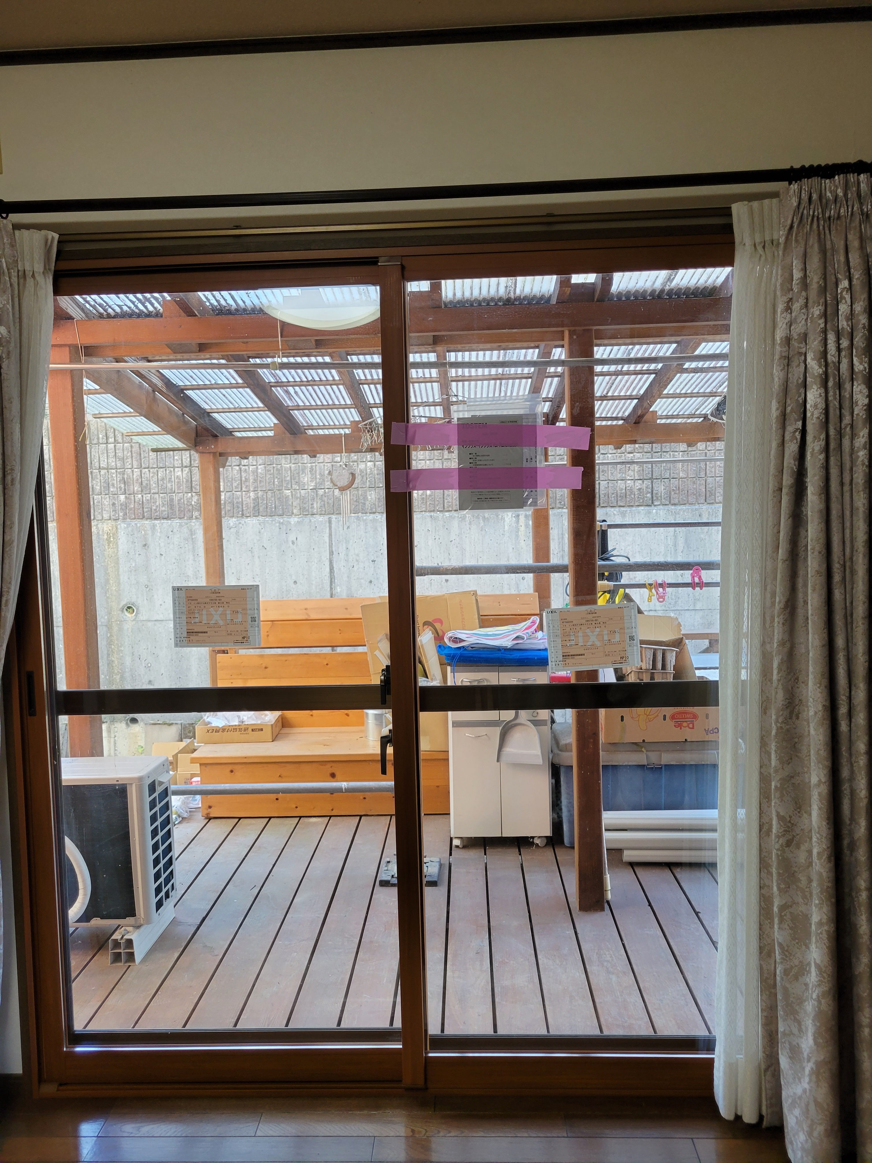 オカムラ・トーヨー住器の内窓　設置工事　インプラスの施工前の写真2