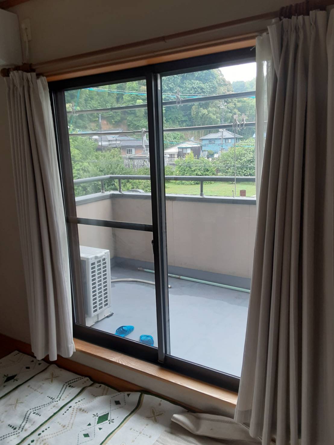 オカムラ・トーヨー住器の窓リフォーム　内窓取付　インプラスの施工前の写真2
