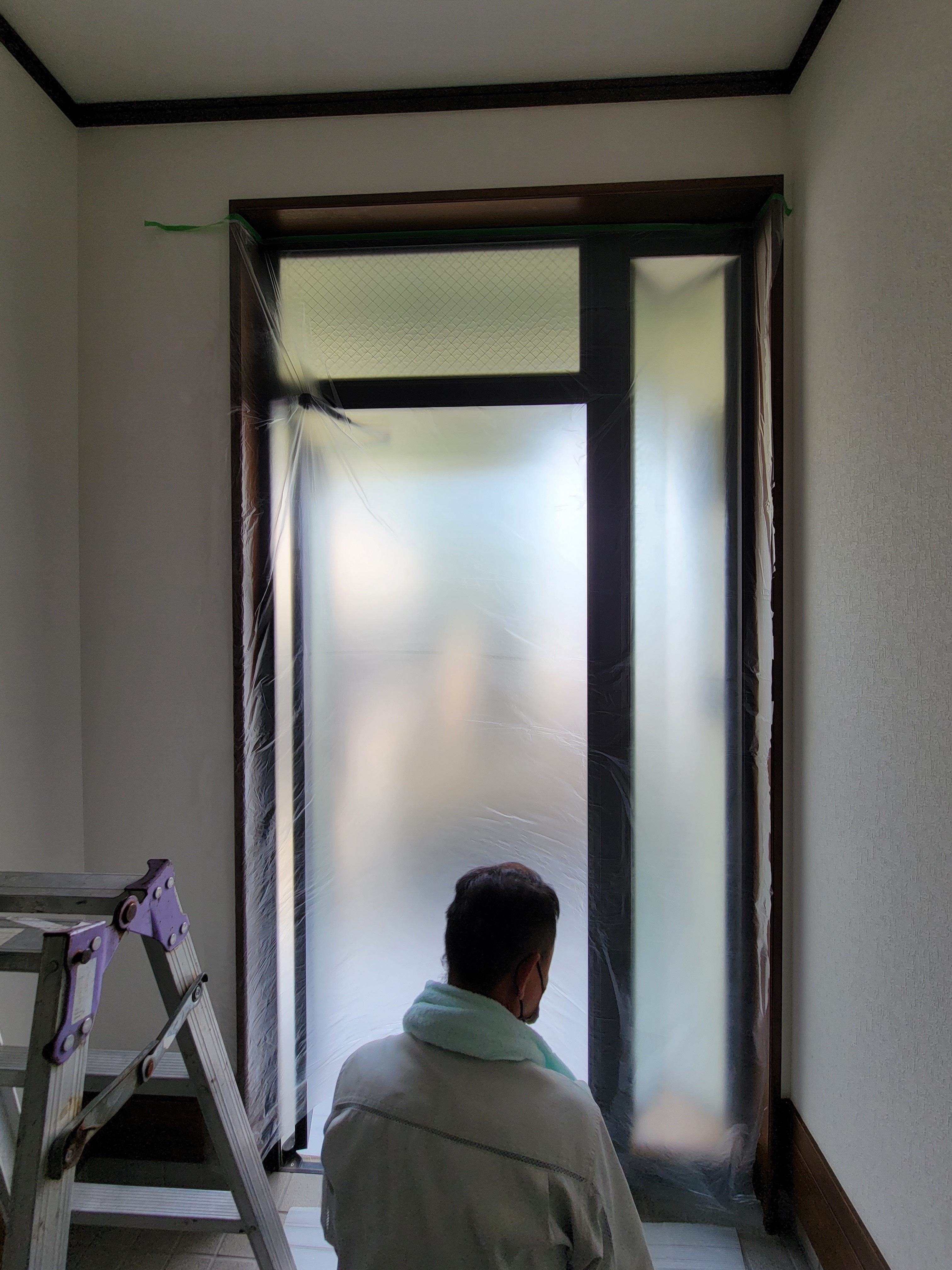 オカムラ・トーヨー住器のリシェント　玄関ドア　１dayリフォームの施工後の写真1