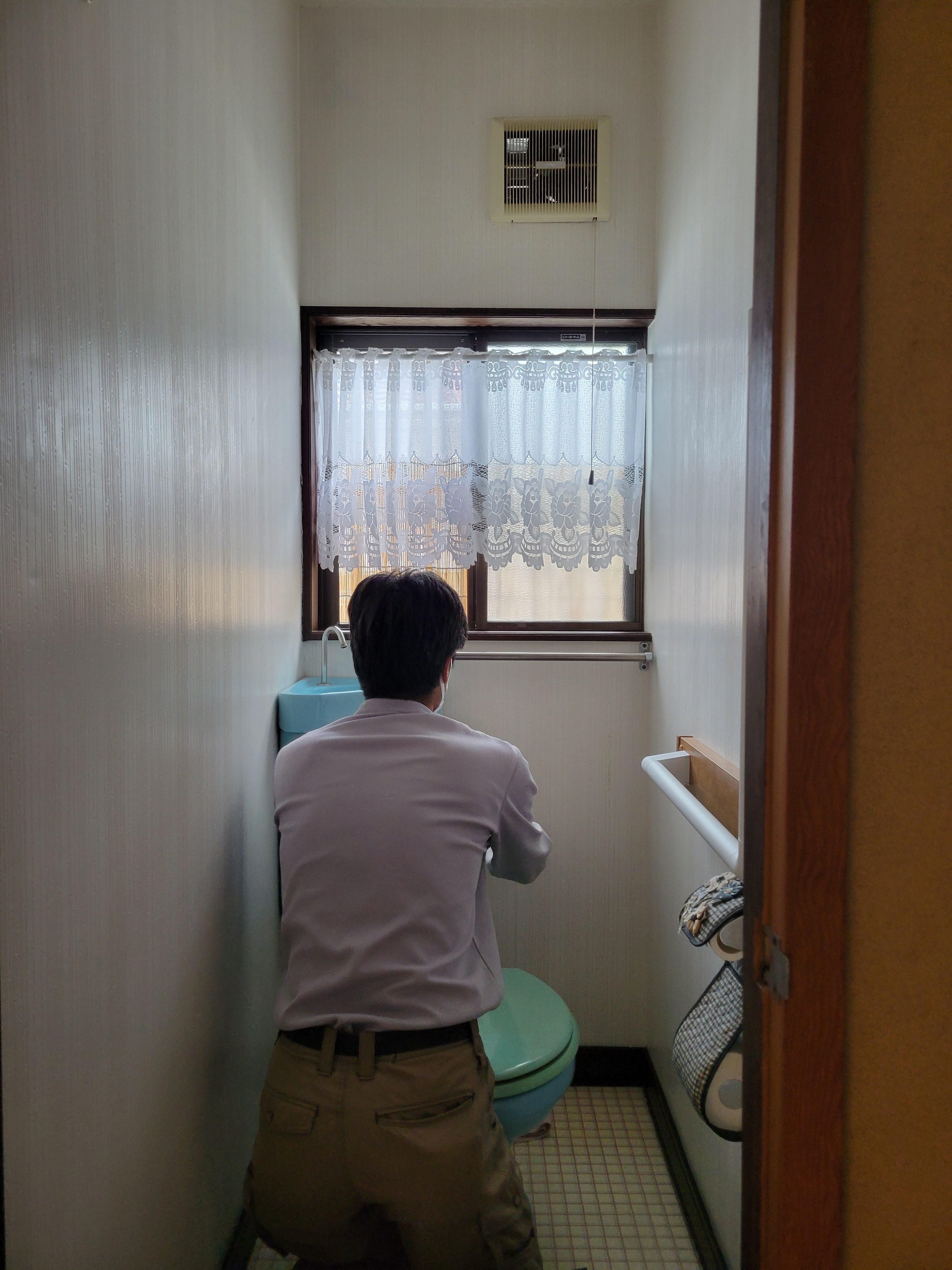 オカムラ・トーヨー住器のトイレ　プチリフォームの施工前の写真3