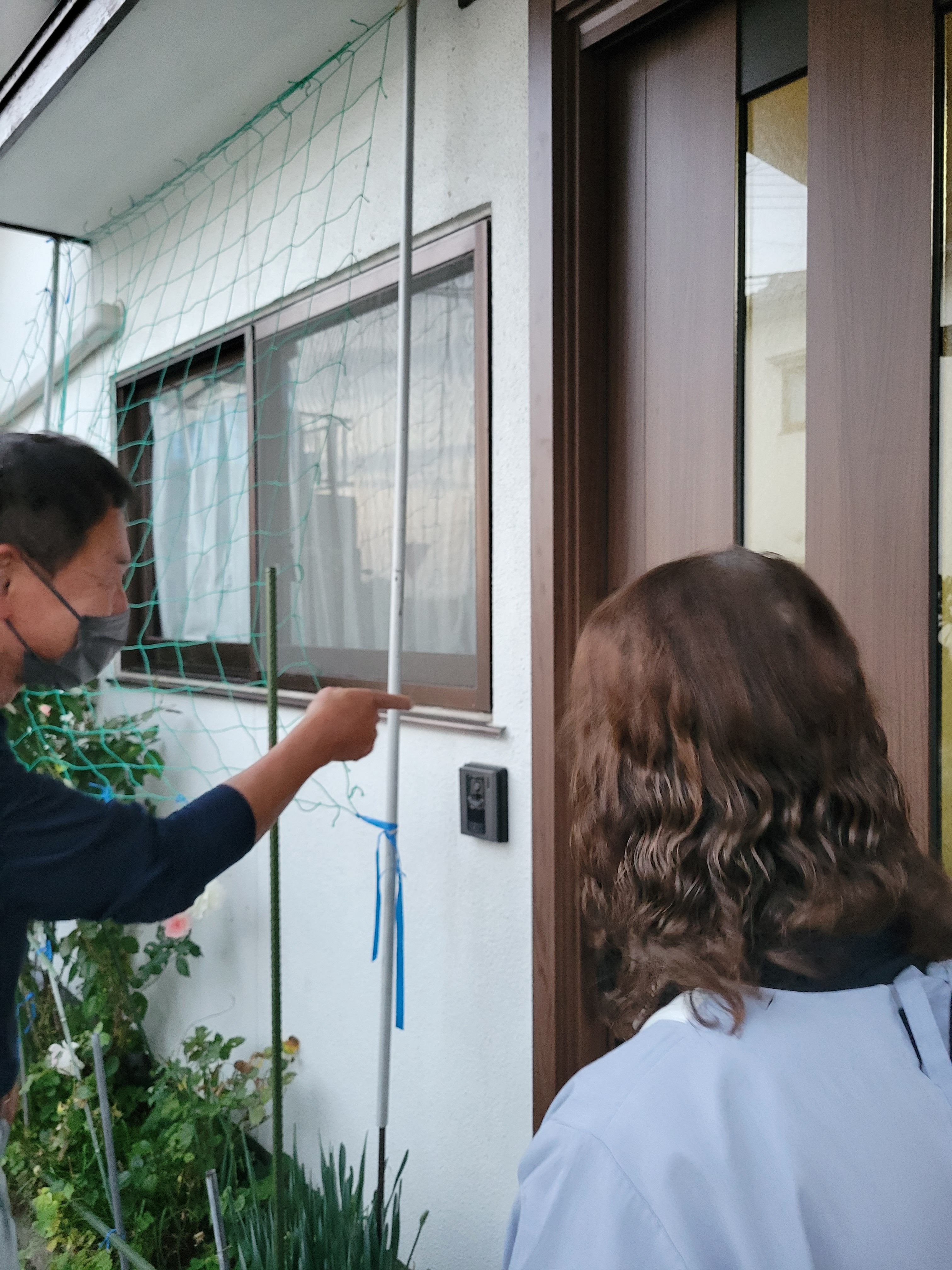 オカムラ・トーヨー住器の玄関リフォーム　リシェント　玄関引戸　取替の施工後の写真3