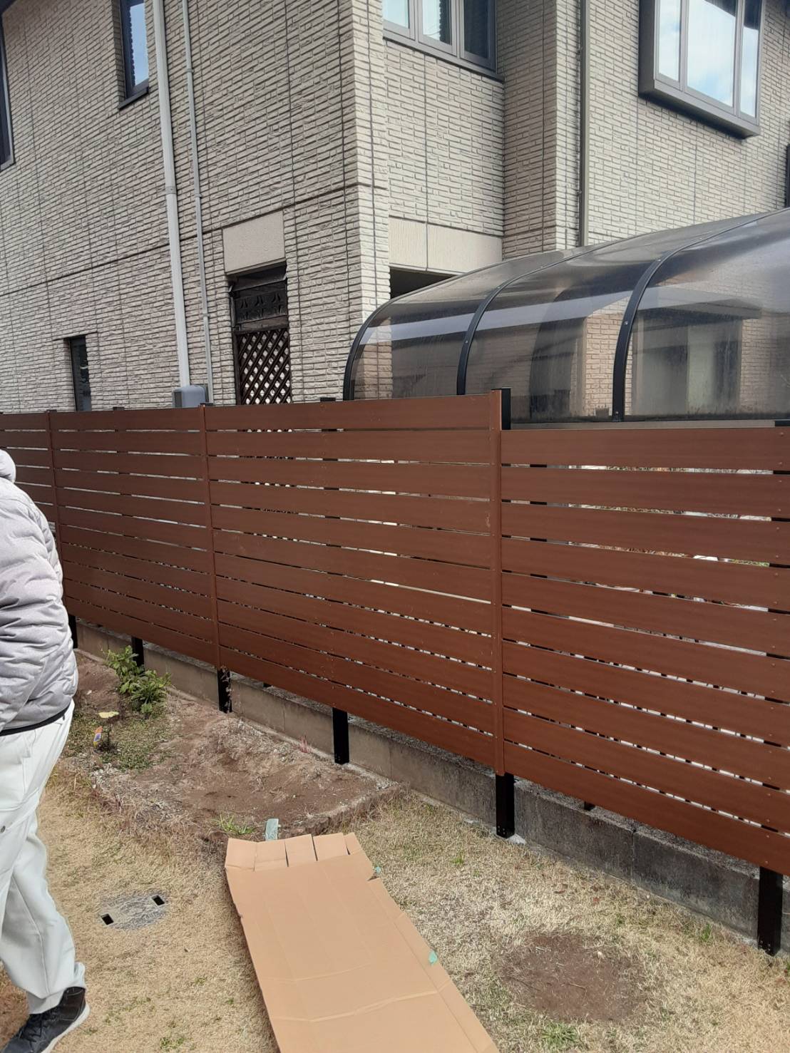 オカムラ・トーヨー住器のフェンス工事の施工事例写真