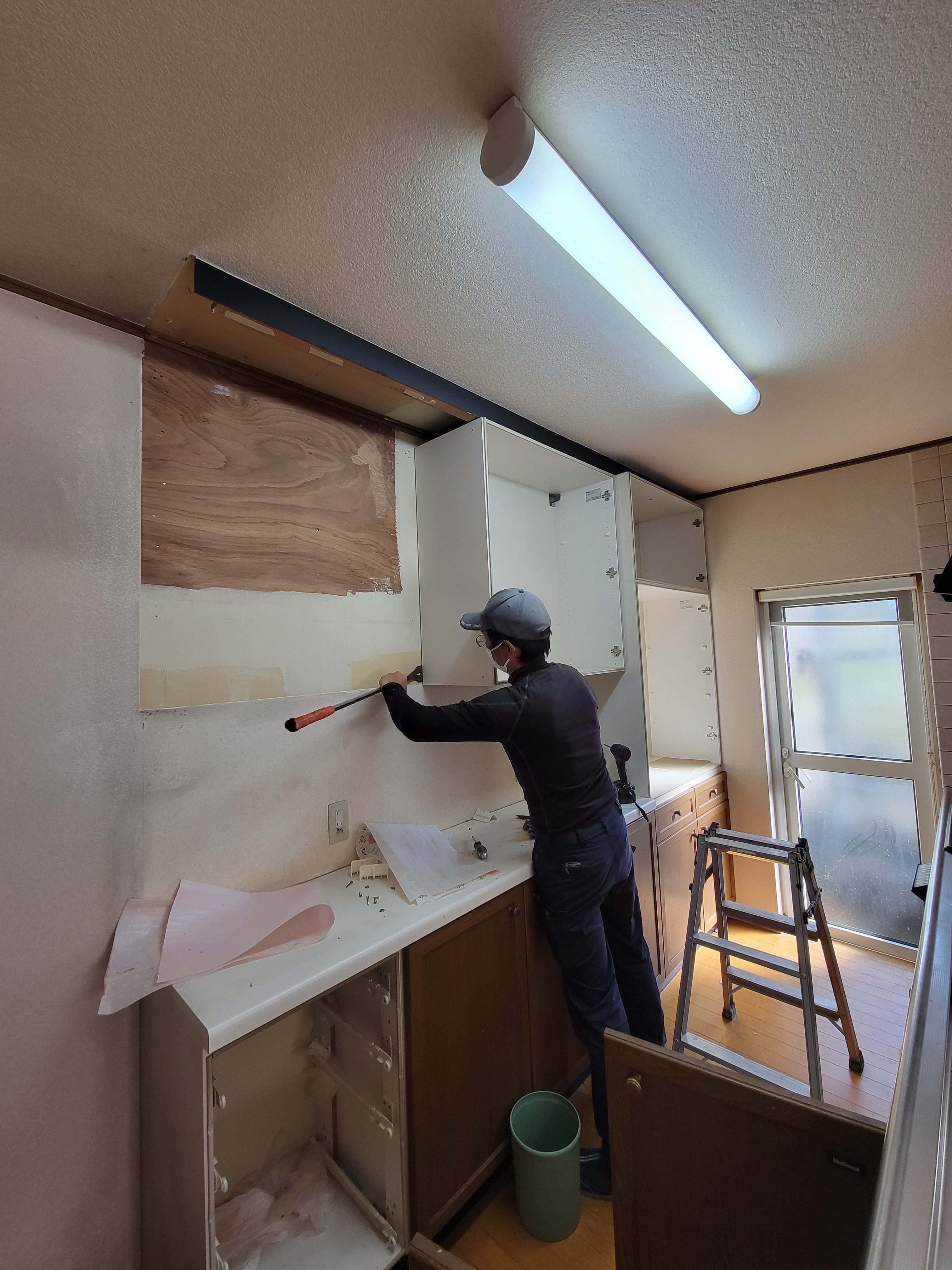 オカムラ・トーヨー住器のキッチン取替工事の施工前の写真2
