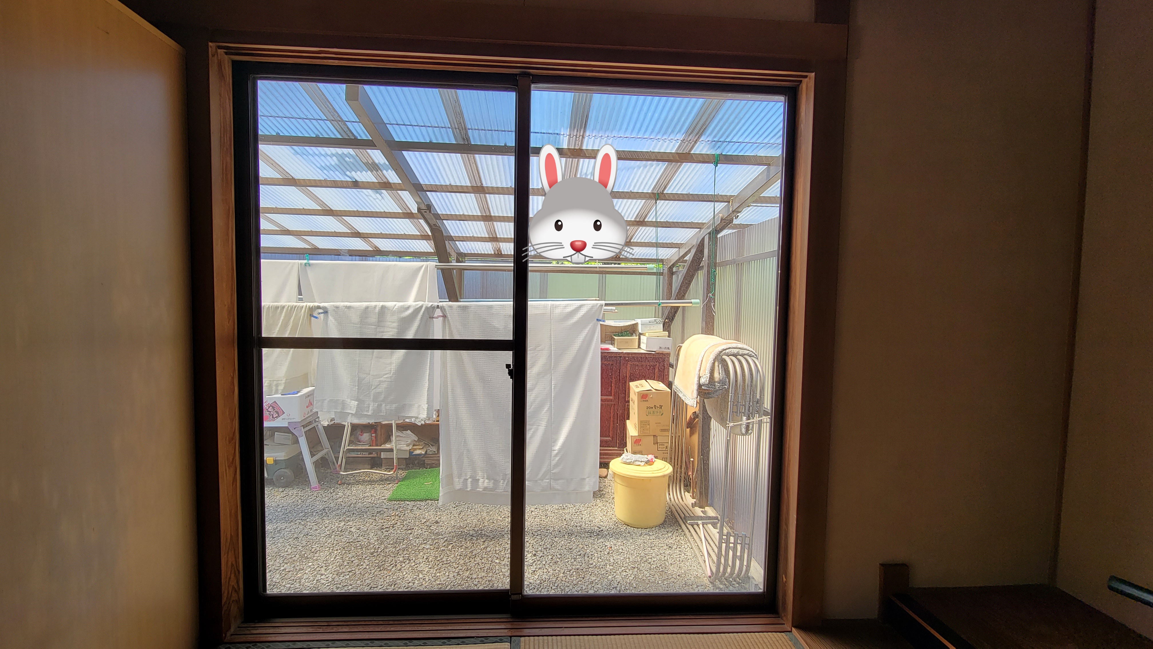 オカムラ・トーヨー住器の窓リフォーム　内窓　インプラス工事１　補助金の施工前の写真3