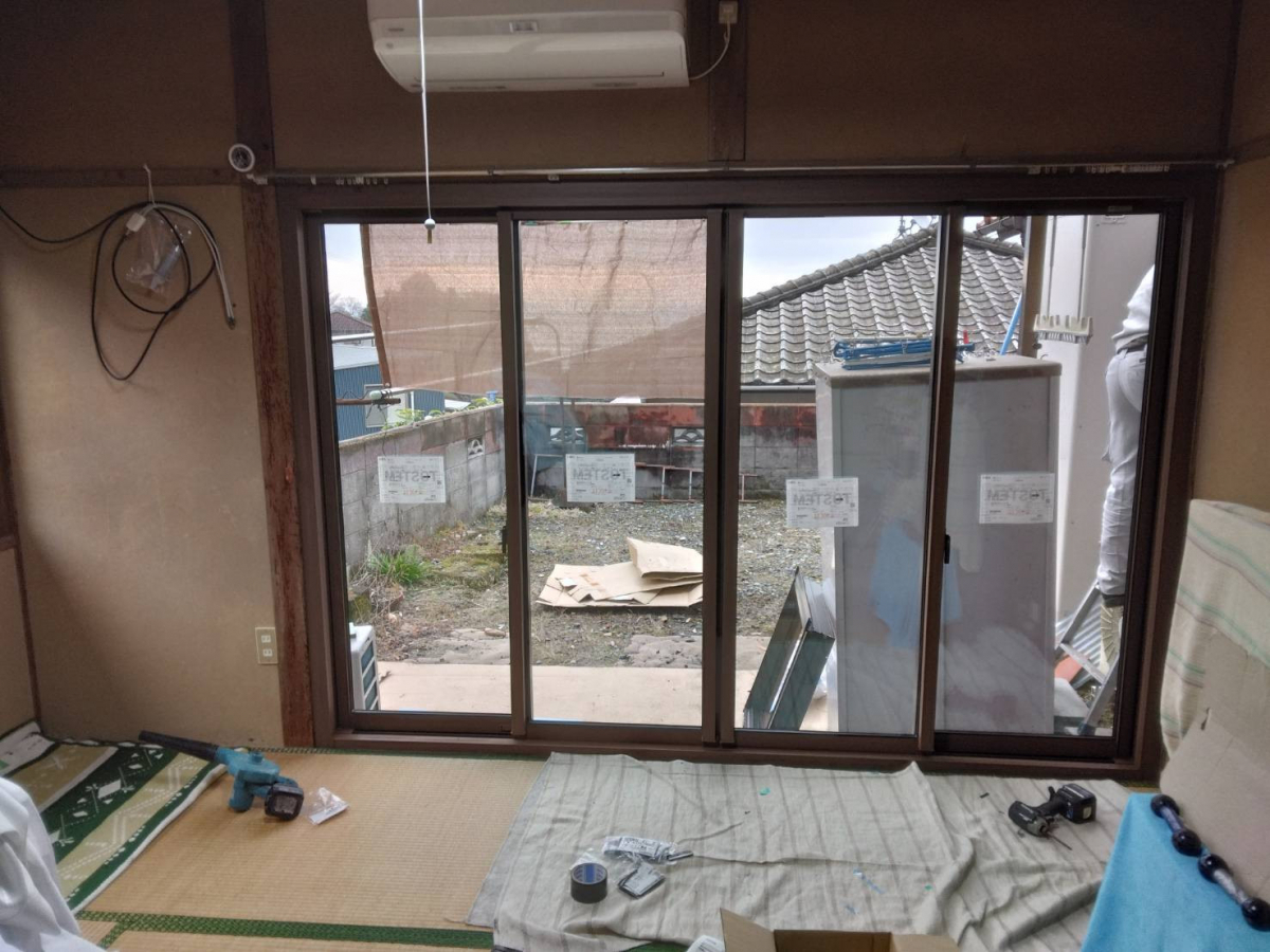 オカムラ・トーヨー住器の窓の断熱リフォーム　補助金の施工後の写真1