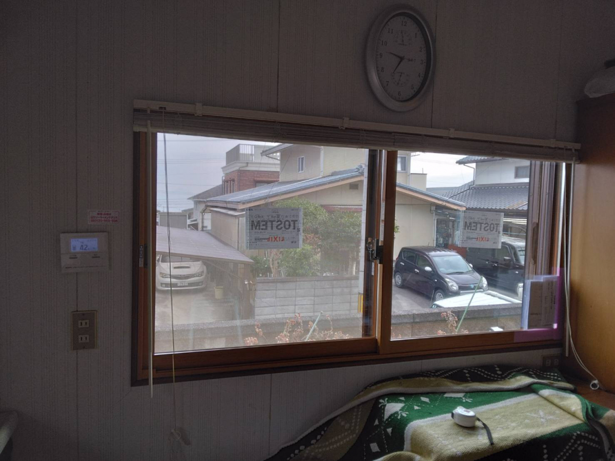 オカムラ・トーヨー住器の内窓取付工事　LIXIL　インプラス　補助金の施工後の写真2