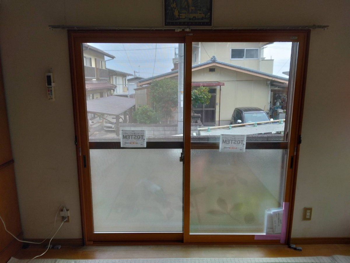 オカムラ・トーヨー住器の内窓取付工事　LIXIL　インプラス　補助金の施工後の写真3