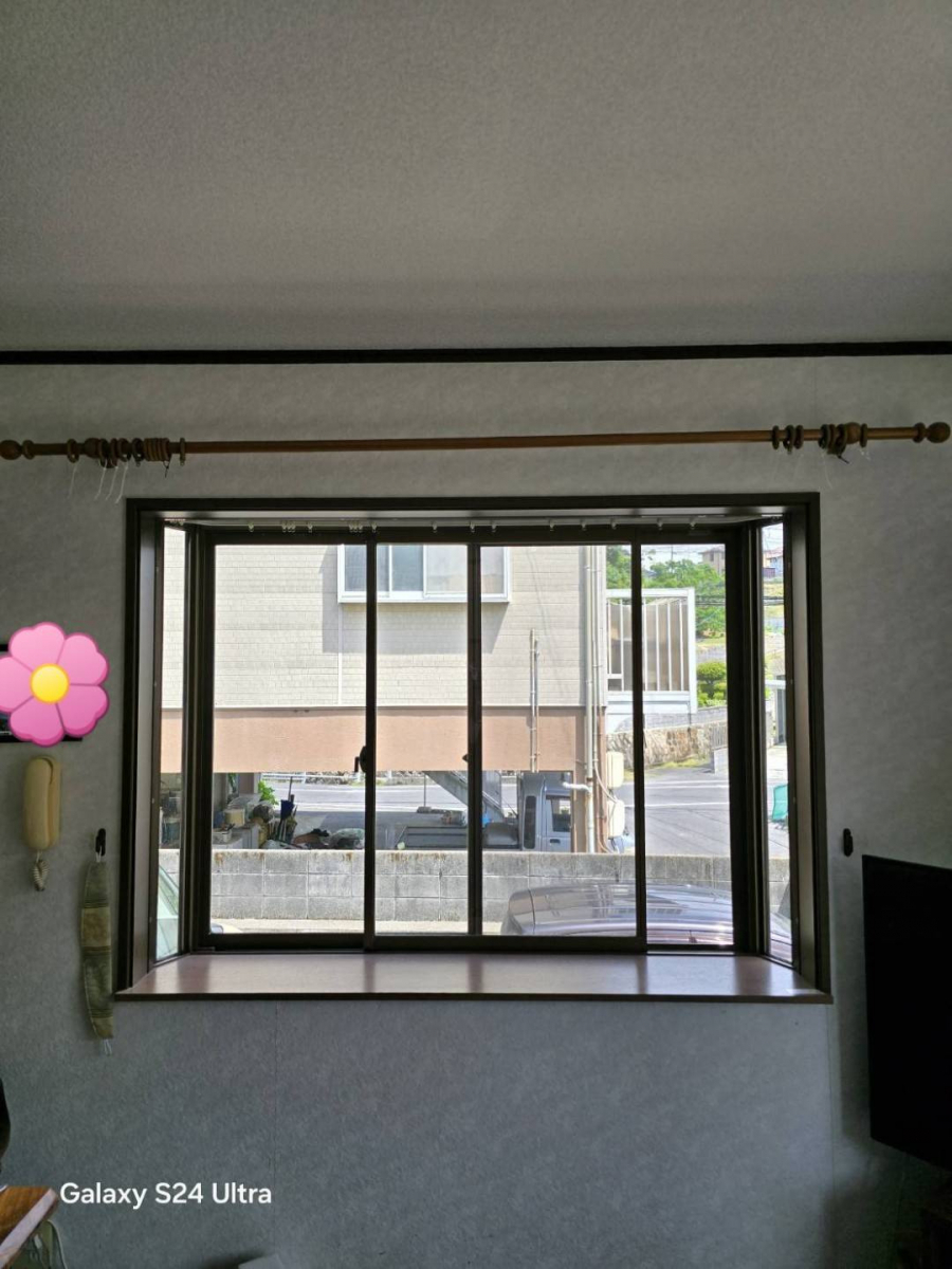 オカムラ・トーヨー住器の内窓取付工事 LIXIL インプラス 1dayリフォームの施工前の写真3