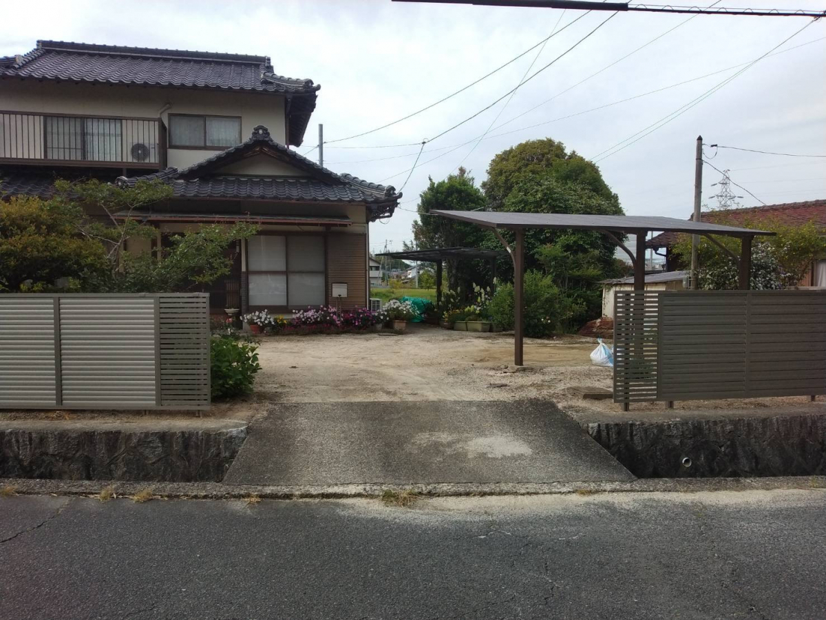 オカムラ・トーヨー住器のフェンス工事 通学路の施工後の写真2
