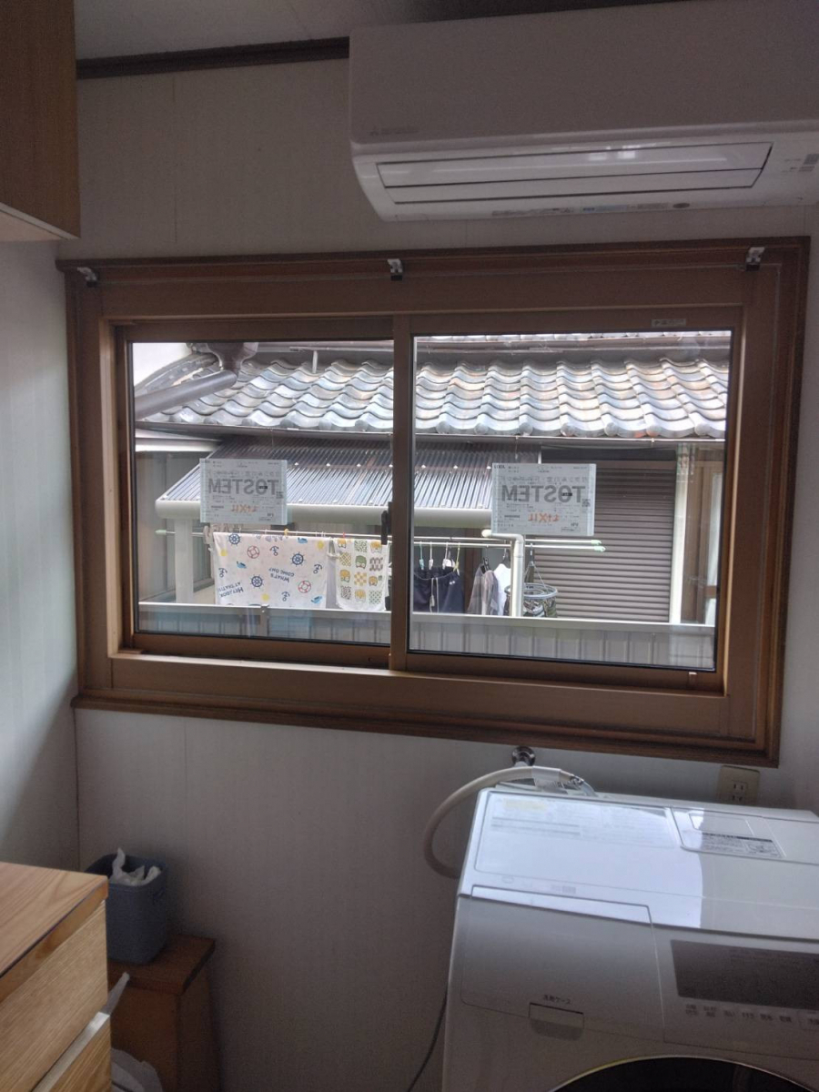 オカムラ・トーヨー住器の外窓交換　LIXIL　リプラスの施工後の写真3