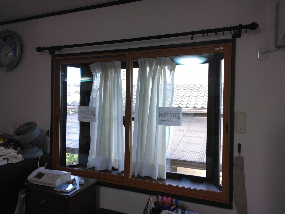 オカムラ・トーヨー住器の内窓取付工事　LIXIL　インプラスの施工後の写真3