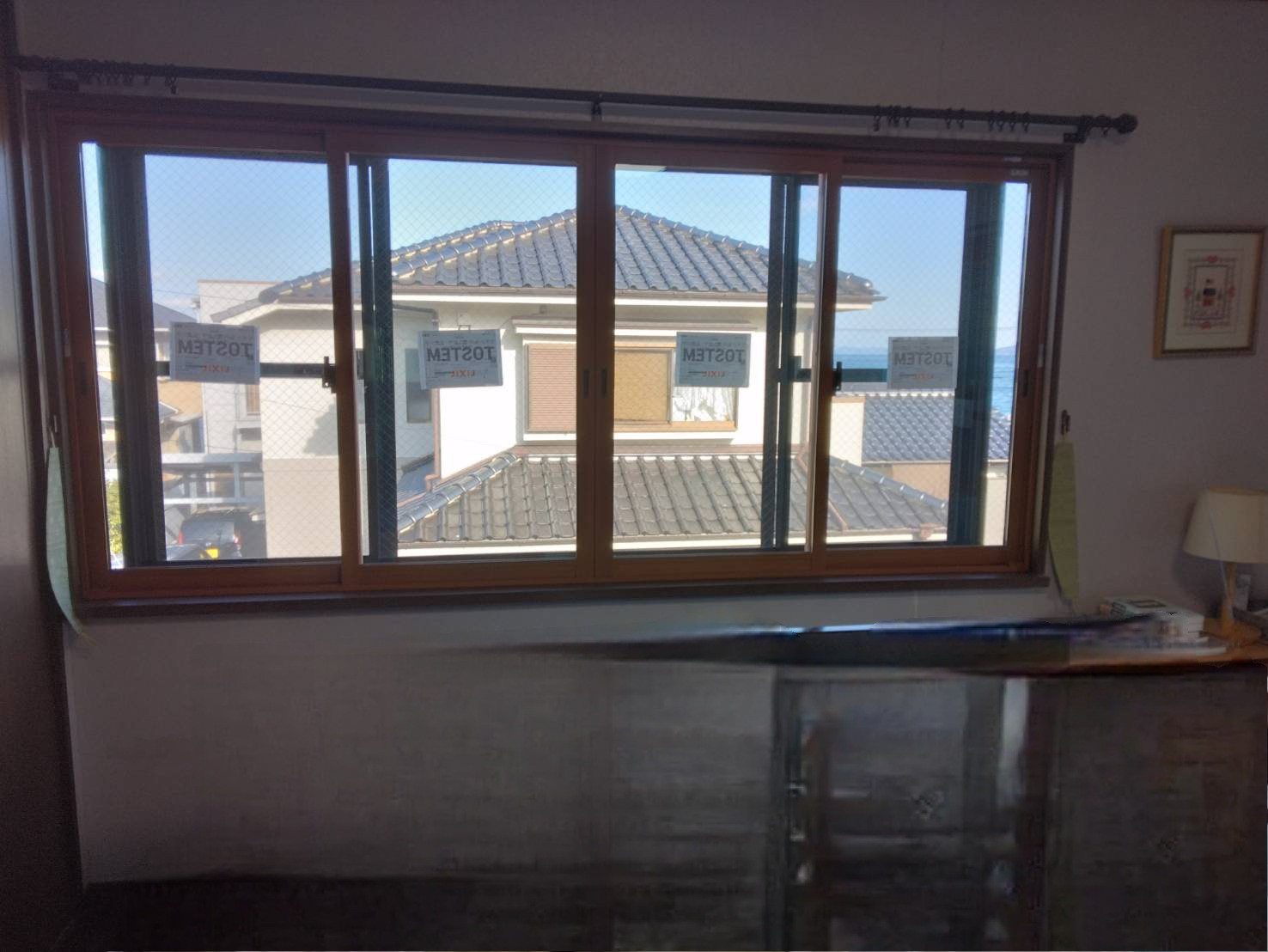 オカムラ・トーヨー住器の内窓　インプラス　取付工事　国の補助金+岩国市の補助金の施工後の写真2